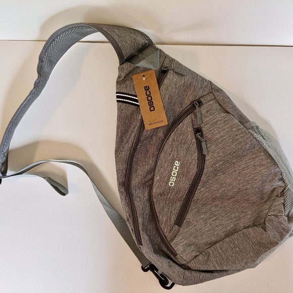 OSOCE Other - OSOCE Heathered Grey Crossbody Sling Bag